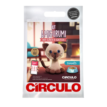 AMIGURUMI - GATO SIAMÊS