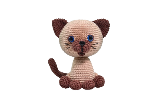 AMIGURUMI - GATO SIAMÊS