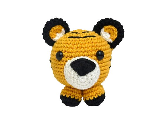 AMIGURUMI - BICHO BOLA: TIGRE