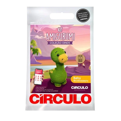 AMIGURUMI - BABY BRONTOSSAURO