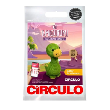 AMIGURUMI - BABY BRONTOSSAURO